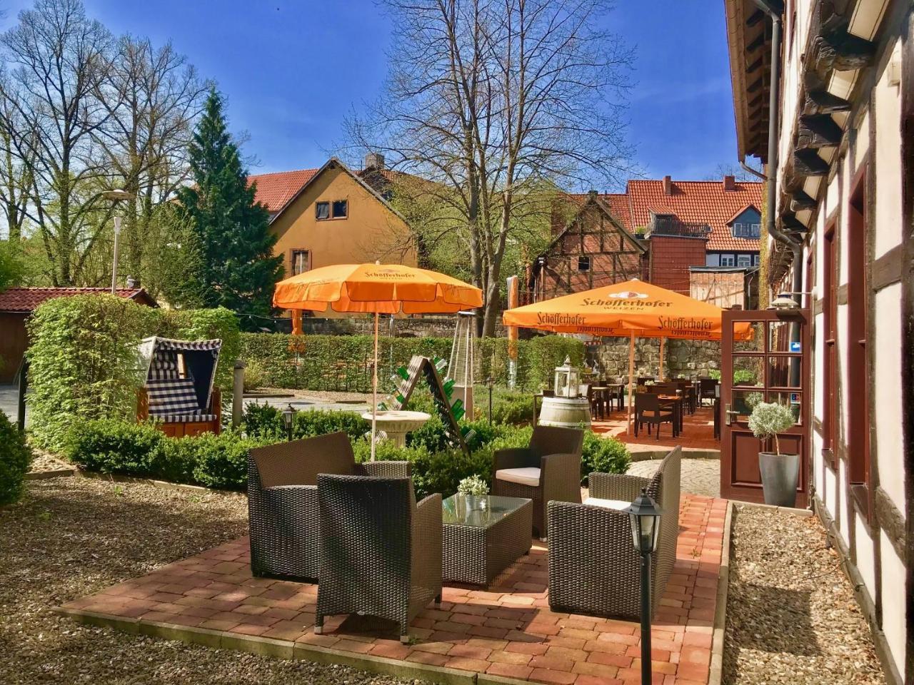Halberstaedter Hof Hotell Halberstadt Eksteriør bilde